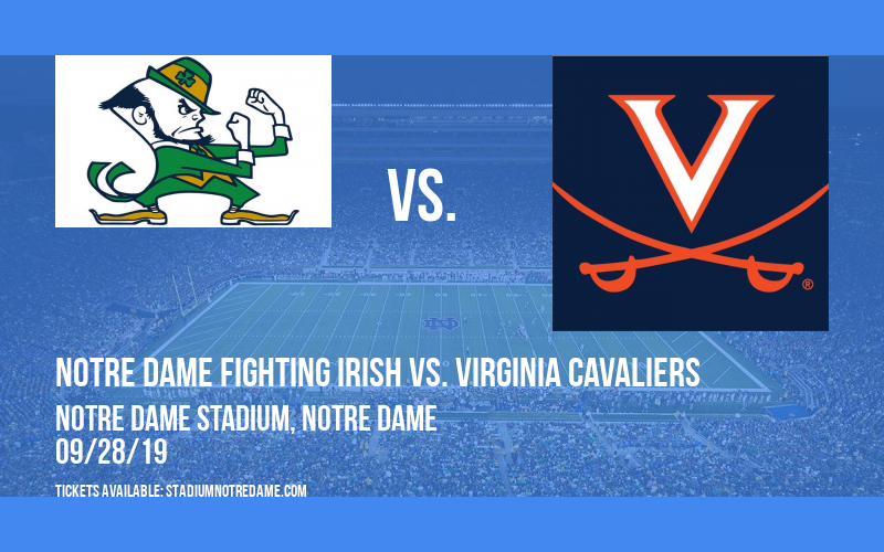 Notre Dame Fighting Irish vs. Virginia Cavaliers at Notre Dame Stadium