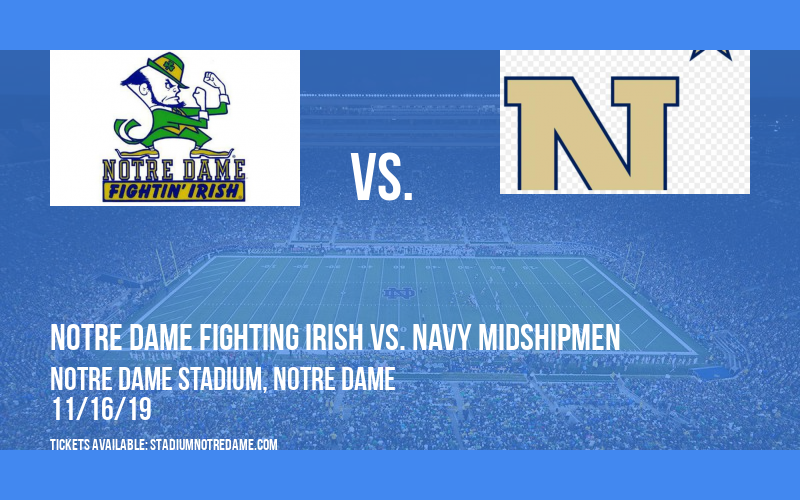 PARKING: Notre Dame Fighting Irish vs. Navy Midshipmen at Notre Dame Stadium