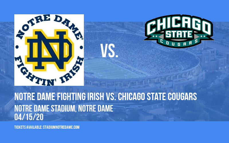 Notre Dame Fighting Irish vs. Chicago State Cougars at Notre Dame Stadium