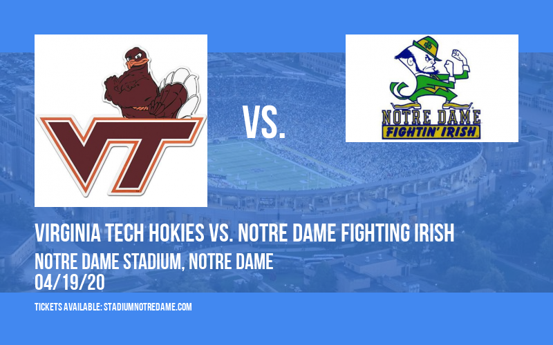 Virginia Tech Hokies vs. Notre Dame Fighting Irish at Notre Dame Stadium