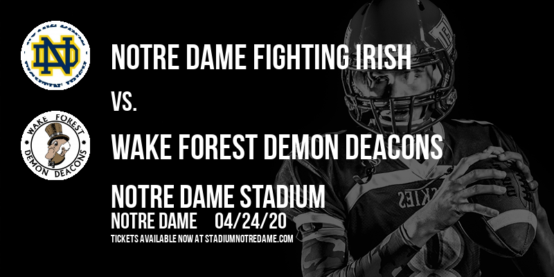 Notre Dame Fighting Irish vs. Wake Forest Demon Deacons at Notre Dame Stadium