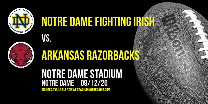 Notre Dame Fighting Irish vs. Arkansas Razorbacks at Notre Dame Stadium