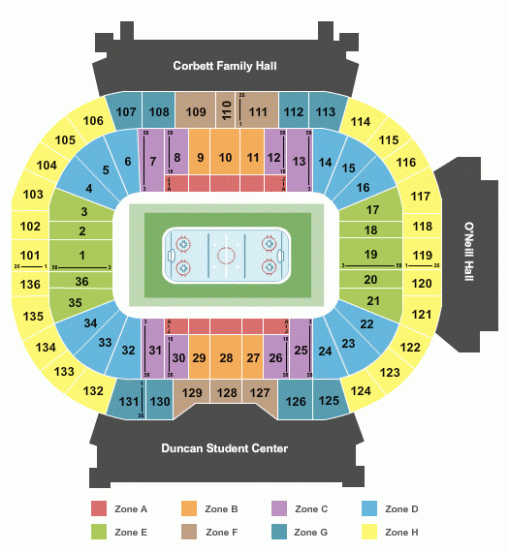 Notre Dame Stadium Seating Chart | Notre Dame Stadium ...