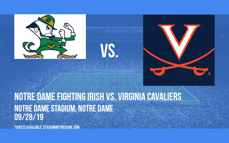 Notre Dame Fighting Irish vs. Virginia Cavaliers at Notre Dame Stadium tickets Notre Dame Fighting Irish vs. Virginia Cavaliers at Notre Dame Stadium