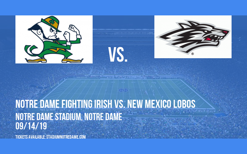 PARKING: Notre Dame Fighting Irish vs. New Mexico Lobos at Notre Dame Stadium
