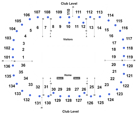 2020 Notre Dame Fighting Irish Football Season Tickets (Includes Tickets To All Regular Season Home Games) at Notre Dame Stadium