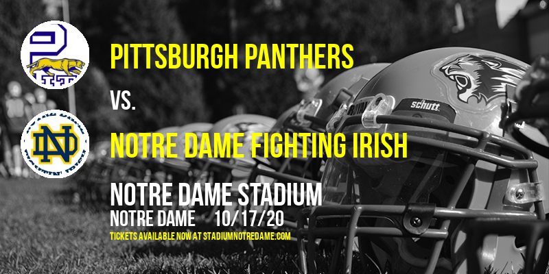 Pittsburgh Panthers vs. Notre Dame Fighting Irish at Notre Dame Stadium