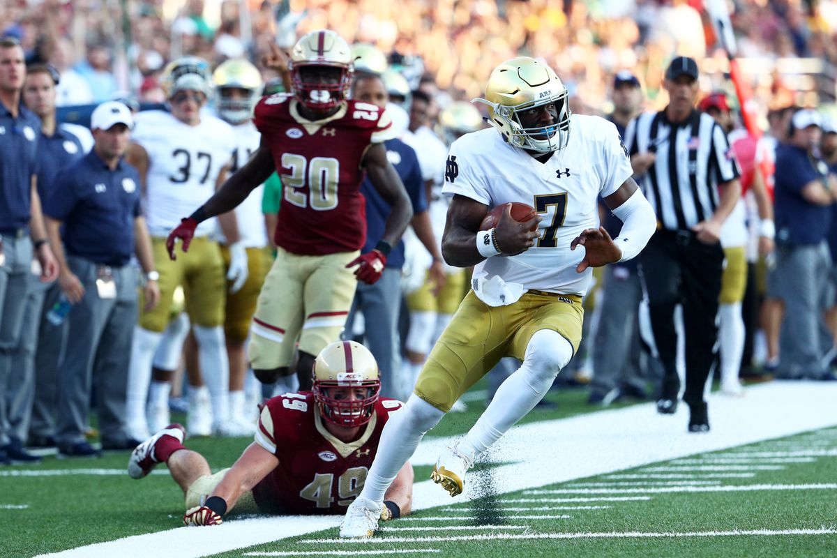 Notre Dame Fighting Irish vs. Boston College Eagles at Notre Dame Stadium