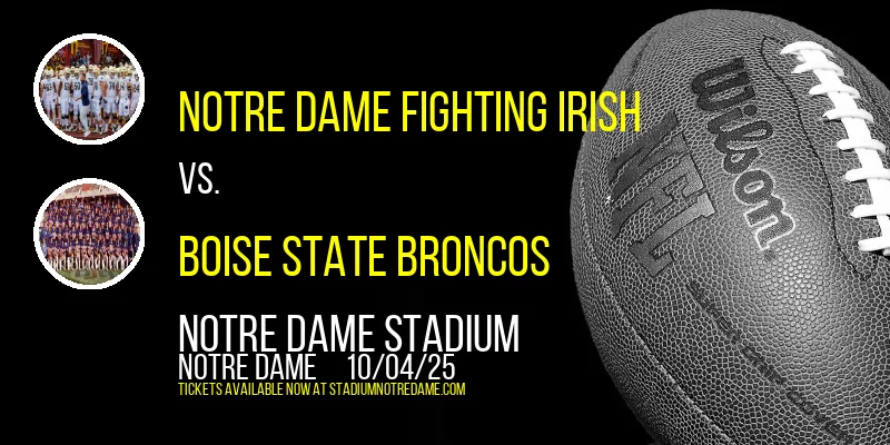 Notre Dame Fighting Irish at Notre Dame Stadium